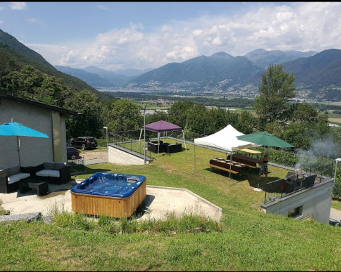 Viva Bacco Bed & Breakfast Gambarogno Exterior photo